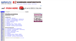 Desktop Screenshot of gesetze.ch